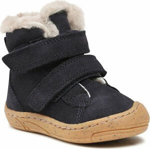 Kozačky Froddo Minni Suede Velcro G2110126-4 M Dark Blue 4