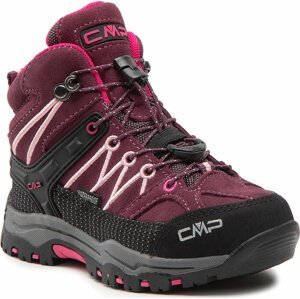 Trekingová obuv CMP Kids Rigel Mid Trekking Shoe Wp 3Q12944 Prugna/Peach 05HM