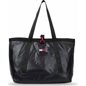 Kabelka Tommy Jeans Tjw Black Ink Tote AW0AW15402 Černá