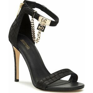 Sandály MICHAEL Michael Kors Hamilton Heeled Sandal 40F3HAHS1E Black