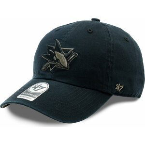 Kšiltovka 47 Brand NHL San Jose Sharks Ballpark Camo '47 CLEAN UP H-BPCAM22GWS-BK Black