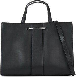 Kabelka Calvin Klein Bar Hardware Shopper K60K611534 Ck Black BAX