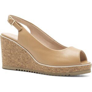 Sandály Clara Barson BETTY WS22257-01 Beige