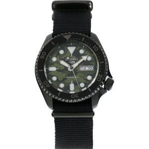 Hodinky Seiko 5 Sports SRPJ37K1 Green/Black