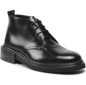 Kotníková obuv Calvin Klein Mid Cut Boot HM0HM01010 Ck Black BEH
