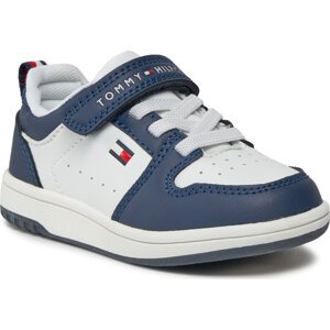 Sneakersy Tommy Hilfiger Low Cut Lace Up/Velcro Sneaker T1X9-33340-1355 M Blue/White X007