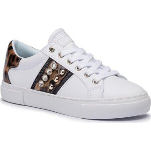 Sneakersy Guess Glitzy FL8GLY LEA12 WHITE