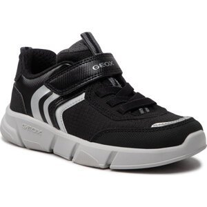 Sneakersy Geox J Aril B. A J16DMA 0CE11 C0039 S Black/Silver