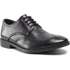 Polobotky Clarks Stanford Limit 261480297 Black Leather