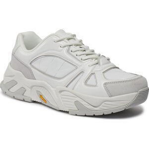 Sneakersy Calvin Klein Jeans Vibram Runner Low Mix Nbs Lum YM0YM00880 Bright White/Oyster Mushroom 01V