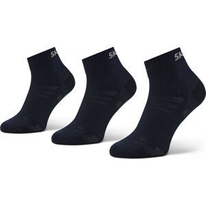 Sada 3 párů vysokých ponožek unisex Skechers SK42017 5999