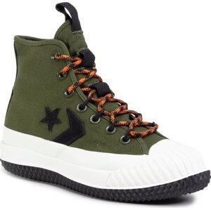 Sneakersy Converse Bosey Mc Hi 166222C Surplus Olive/Campfire Orange