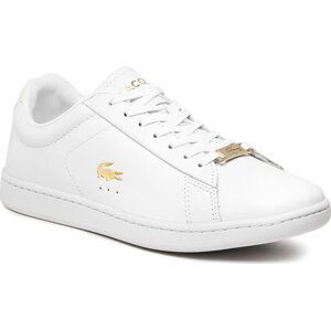 Sneakersy Lacoste Carnaby Evo 0722 1 Sfa 743SFA0016216 Wht/Gld