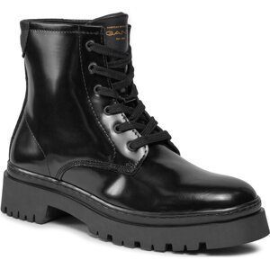 Kotníková obuv s elastickým prvkem Gant Aligrey Mid Boot 27541323 Black