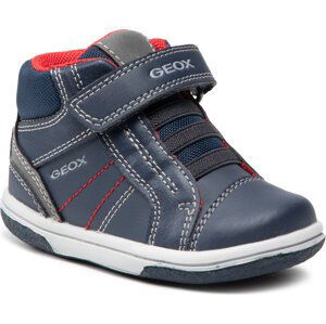 Kotníková obuv Geox B Flick B.A B1637A 054FU C0735 M Navy/Red