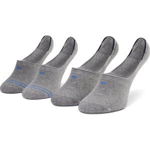Sada 2 párů pánských ponožek Tom Tailor 90212 Dark Grey 150