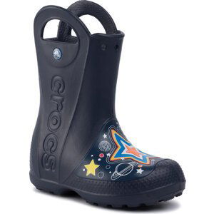 Holínky Crocs Crocsfl Galatic Rain Boot B 205955 Navy