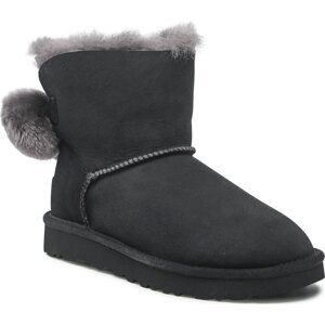 Boty Ugg W Mini Bailey Fuzzy Bow 1132018 Blk