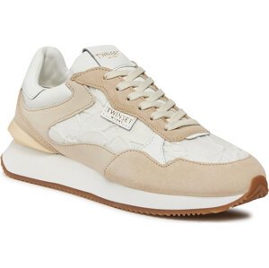 Sneakersy TWINSET 241TCP072 Bianco Ottico 00001