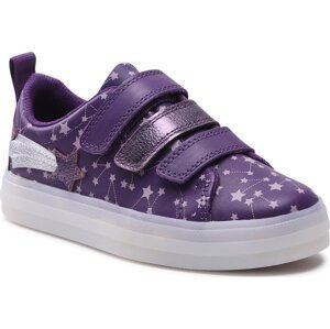 Sneakersy Clarks Flare Fly K. 261648096 S Purple