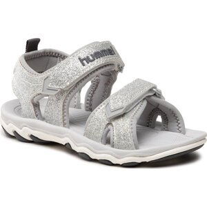 Sandály Hummel Sandal Glitter Jr 203306-1508 Silver