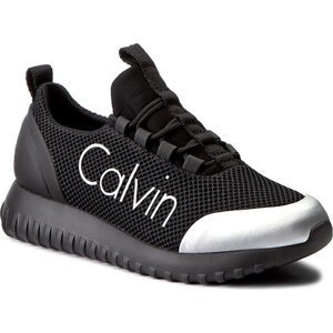 Sneakersy Calvin Klein Jeans Reika R0666 Black/Silver
