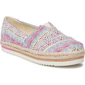 Espadrilky Toms Alpargata Platform Rope 10019810 Natural Diamond