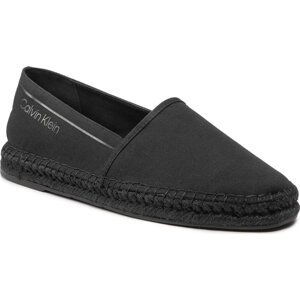 Espadrilky Calvin Klein Espadrille Cv HM0HM00539 Triple Black 0GL