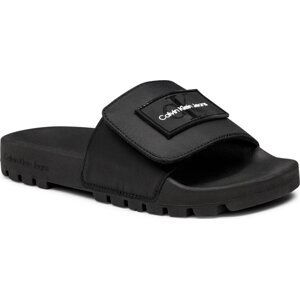 Nazouváky Calvin Klein Jeans Truck Slide Velcro W YW0YW01024 Black BDS