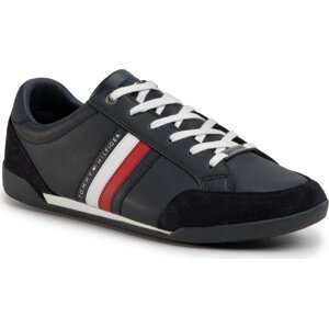 Sneakersy Tommy Hilfiger Corporate Material Mix Cupsole FM0FM02665 Desert Sky DW5