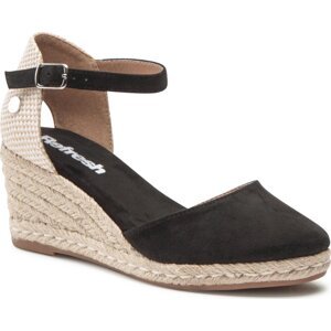 Espadrilky Refresh 170770 Black