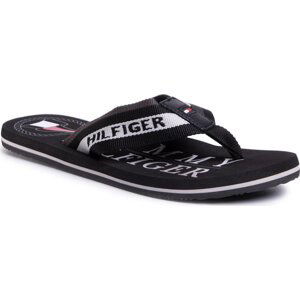 Žabky Tommy Hilfiger Maritime Beach Sandal FM0FM02693 Black BDS