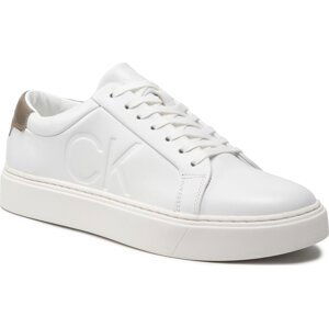 Sneakersy Calvin Klein Low Top Lace Up/Mono Logo HM0HM00479 Ck White YAF