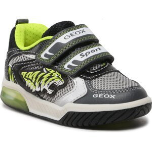 Sneakersy Geox J Inek B. A J359CA 014CE C0666 M Grey/Lime