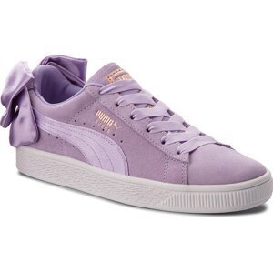 Sneakersy Puma Suede Bow Jr 367316 03 Purple Rose/Purple Rose
