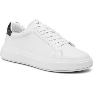 Sneakersy Calvin Klein Low Top Lace Up HM0HM00292 White/Black 0K6