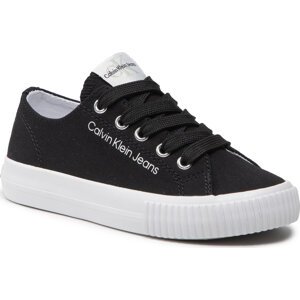 Tenisky Calvin Klein Jeans Low Cut Lace-Up Sneaker V3X9-80126-0890 M Black 999