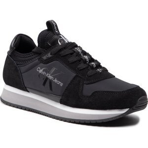 Sneakersy Calvin Klein Jeans Retro Runner 2 YW0YW00075 Black 00X