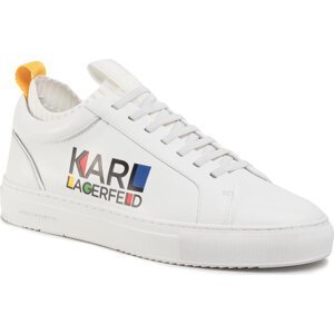 Sneakersy KARL LAGERFELD KL51022 White Lthr