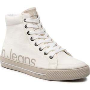Sneakersy Calvin Klein Jeans Retro Vulcanized Mid 2 YW0YW00484 Bright White YAF