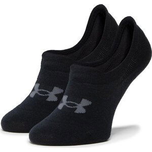 Sada 3 párů kotníkových ponožek unisex Under Armour Ua Ultra Lo 1351784-002 Černá