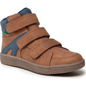 Kotníková obuv Kickers Lohan 739364-30 S Blue/Camel 114