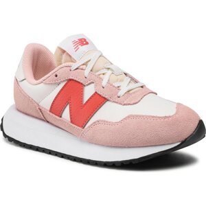 Sneakersy New Balance GS237PK1 Růžová