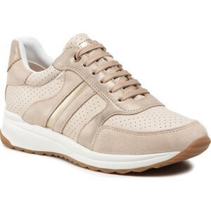 Sneakersy Geox D Airell A D252SA 0CL22 C5AH6 Beige/Lt Taupe