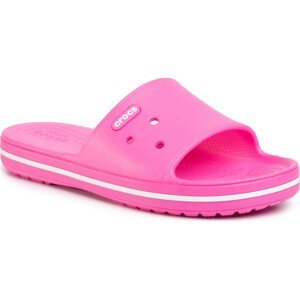Nazouváky Crocs Crocband III Slide 205733 Electric Pink/White