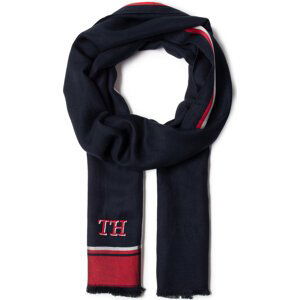 Šál Tommy Hilfiger Corporate Th Scarf AM0AM05778 DW5