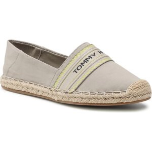 Espadrilky Tommy Hilfiger Artisanal Espadrille FW0FW05779 Stone AEP