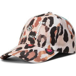 Kšiltovka Liu Jo Baseball Animalier 3A0055 T0300 Multicolor Spots U9895