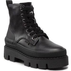 Turistická obuv Buffalo Raven Laceup Hi 1630802 Černá