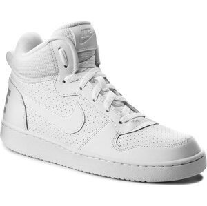 Boty Nike Court Borough Mid (GS) 839977 100 White/White/White